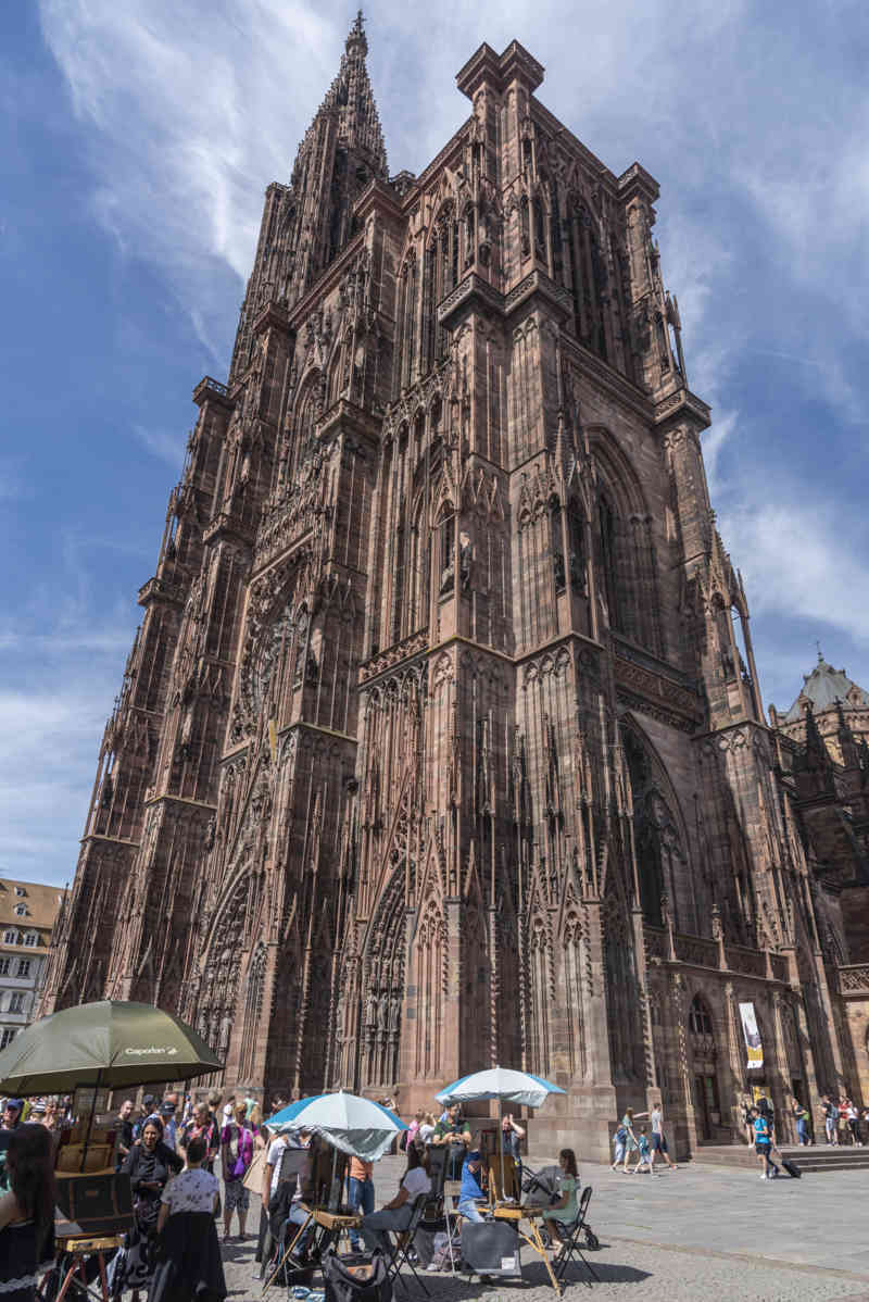 Francia - Alsacia 016 - Estrasburgo - catedral de Notre Dame.jpg